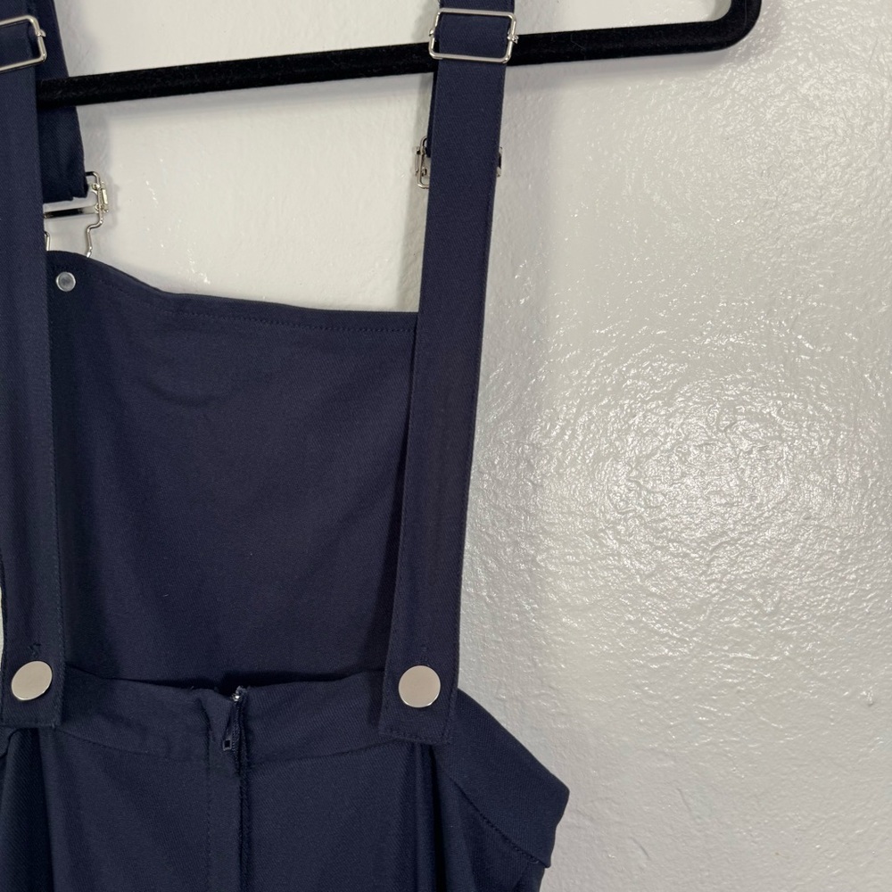 Modcloth X Collectif Kayden Enchanted Embroidery Dungarees New - Picture 10 of 16